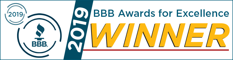 2019 BBB Award for Excellence Winner